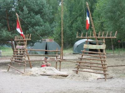 Obóz harcerzy z Francji i Kanady